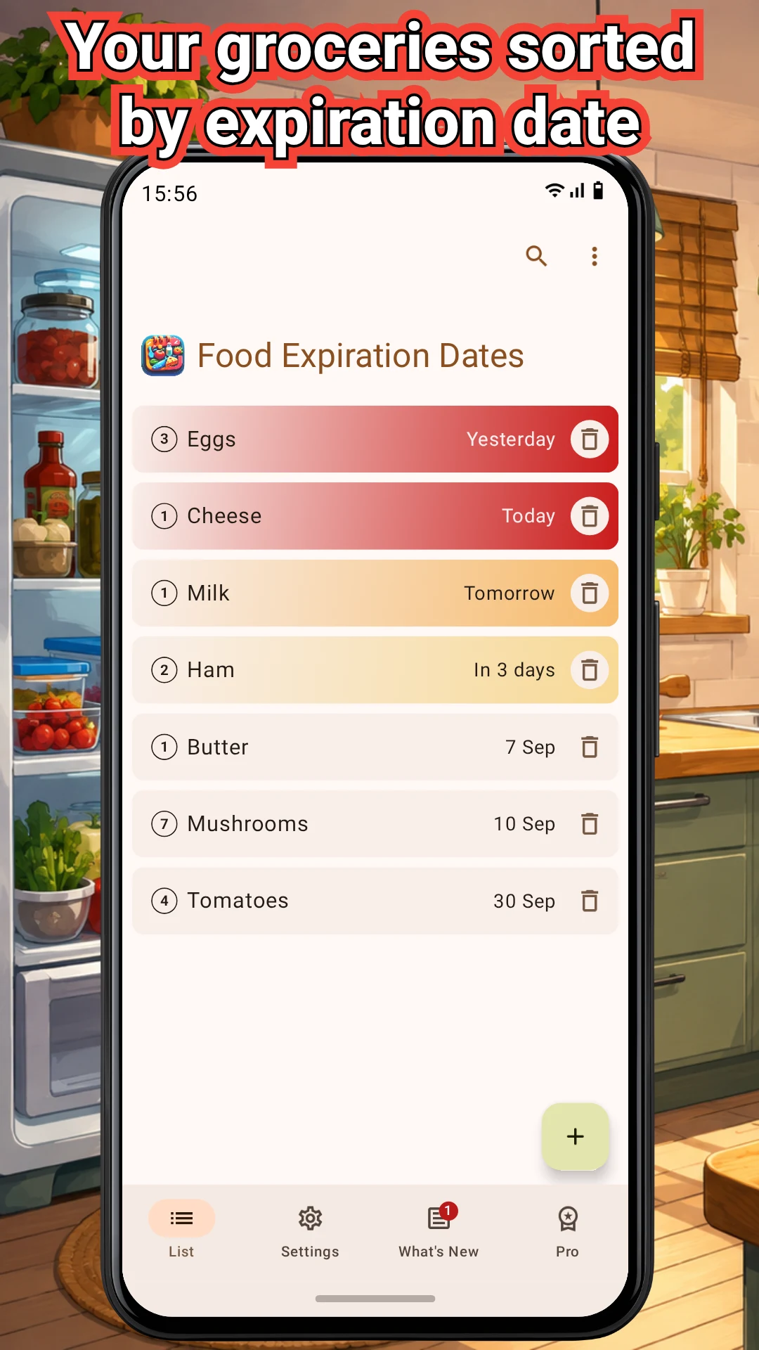 Food Expiration Dates screenshot