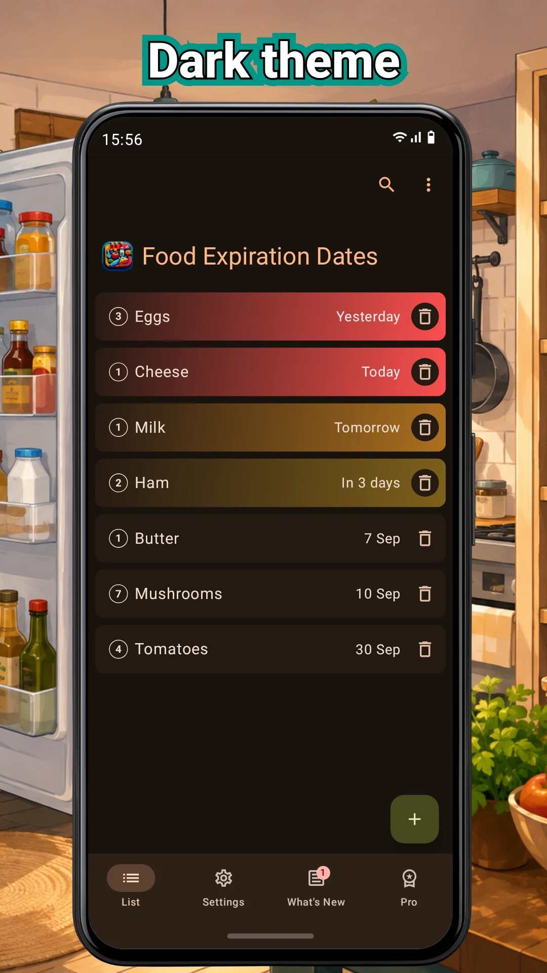 Food Expiration Dates screenshot