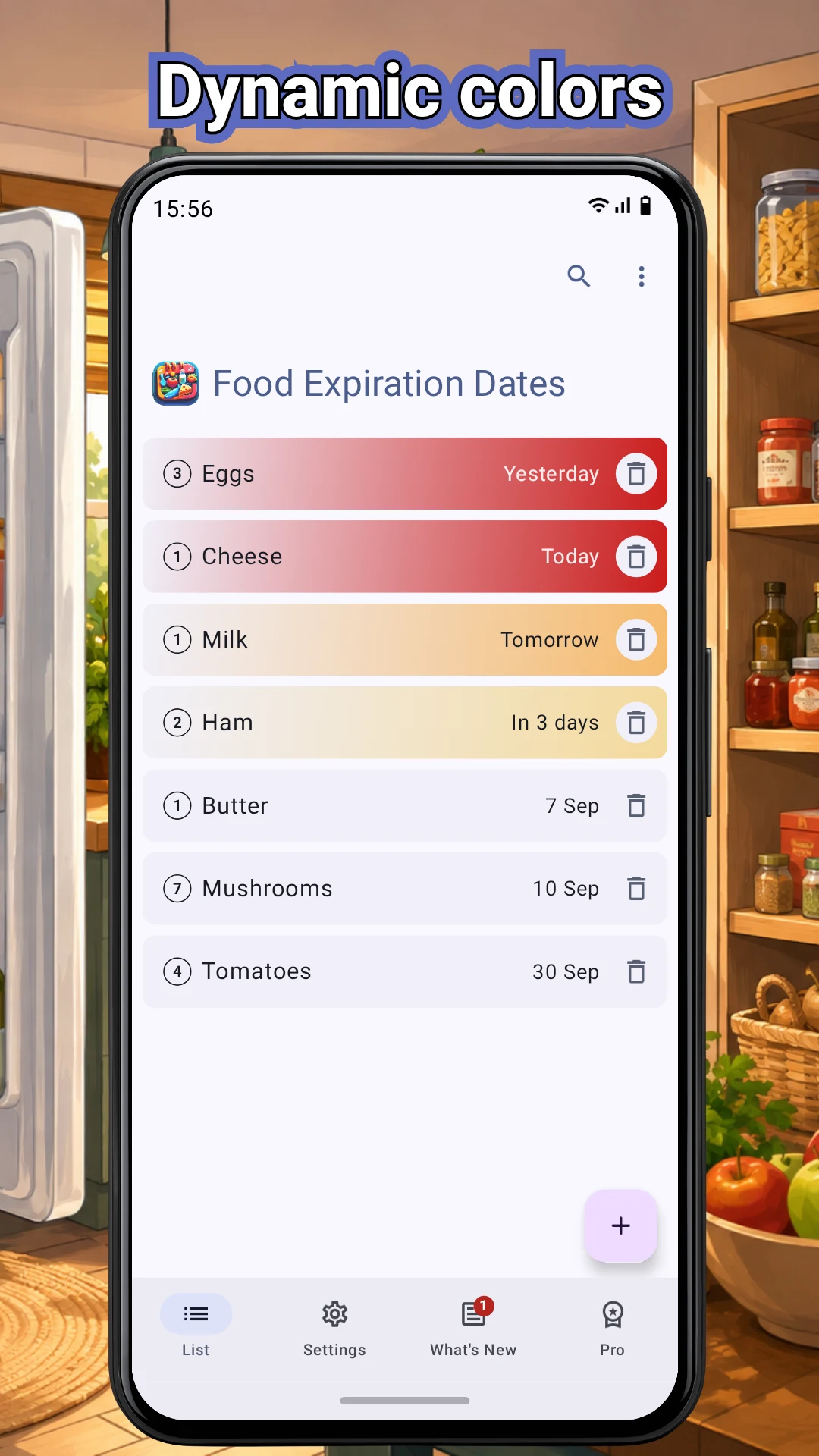 Food Expiration Dates screenshot